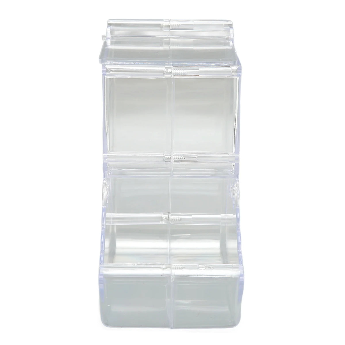 Hamster Food Feeder Automatic Transparent Large Capacity Acrylic Small Animal Food Dispenser for Guinea Pig Bird Rabbit