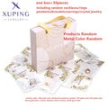 Xuping Jewelry Fashion Hot Sale Promotion Charm Gold Color Plated Mixed Rings Earrings Crystal Jewelry Necklace Pendants Box