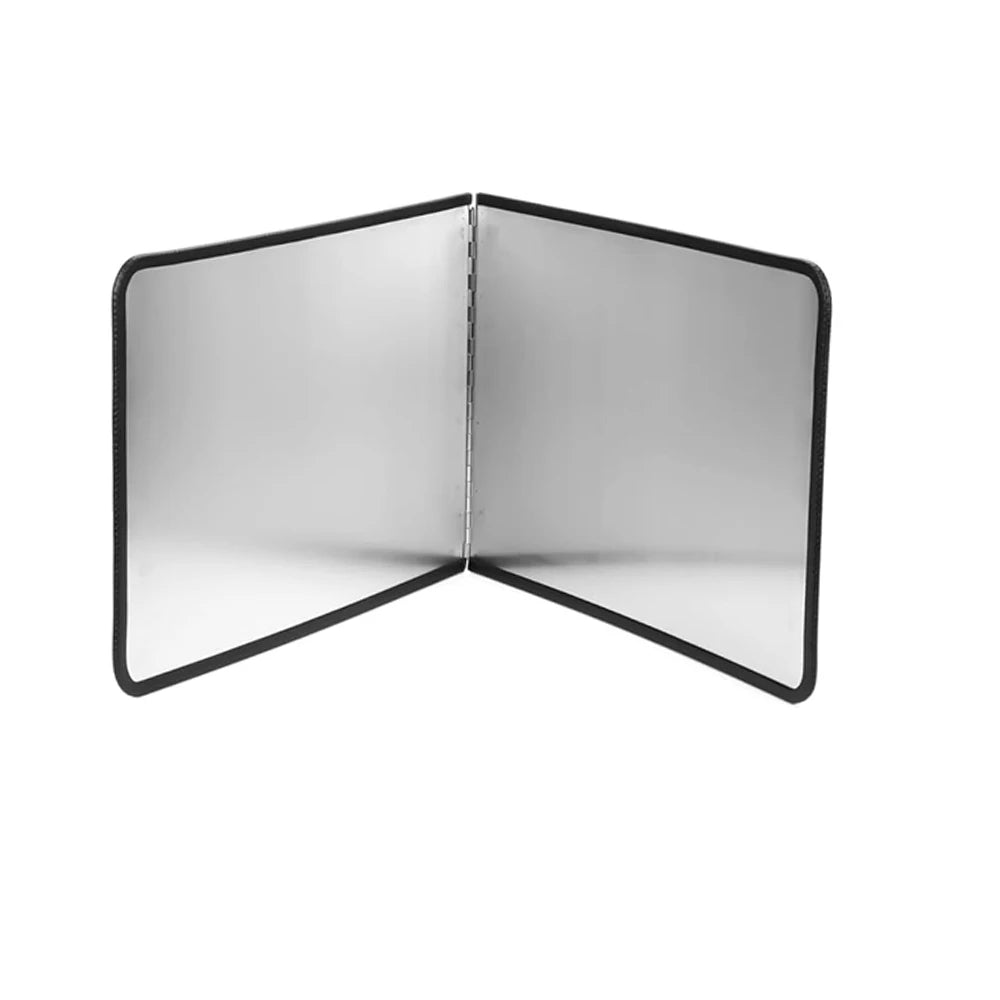 Stainless Steel Oil Shield Foldable Oil Splash Protection Film 2/4 Piece Non-stick Double-sided Stovetop Splash Screen Protector