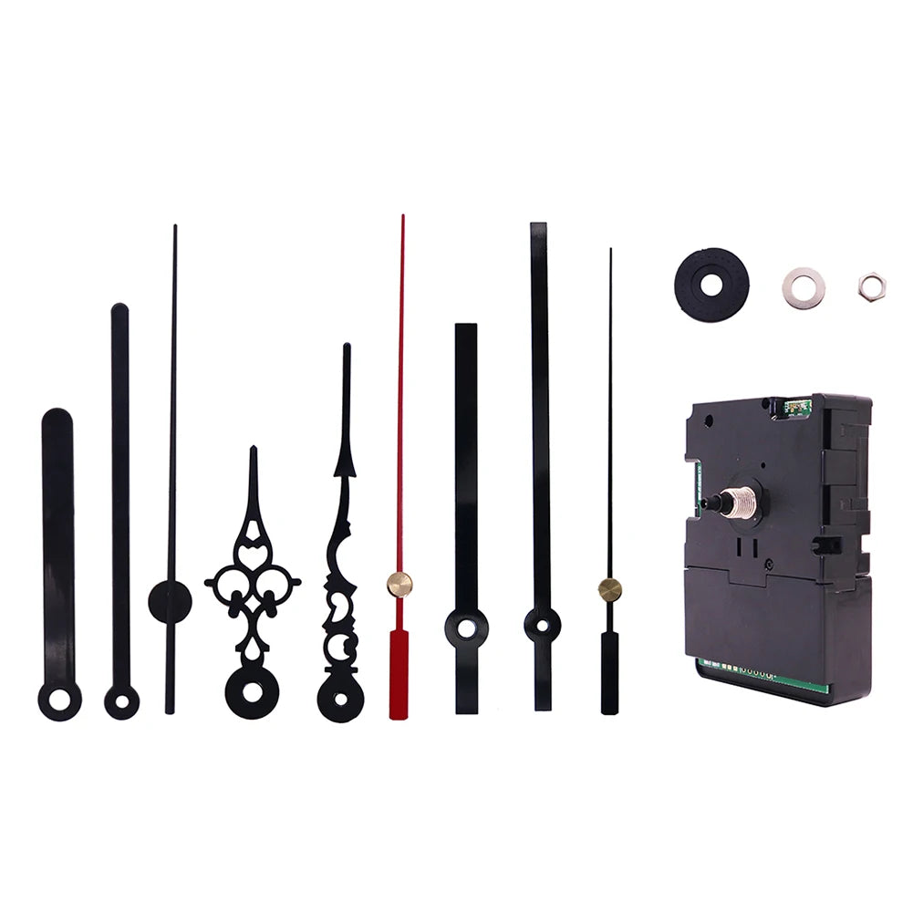 Super Long Shaft Clock Movement Hand Assembled Durable Clock Accessories for Craft Clock Frameless Draw Clock