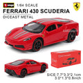 Bburago1:64 Ferrari SP3 458 599 ENZO F12 Model Small Collection Car Alloy Model Toy Gift Scene Decoration Classic and Exquisite