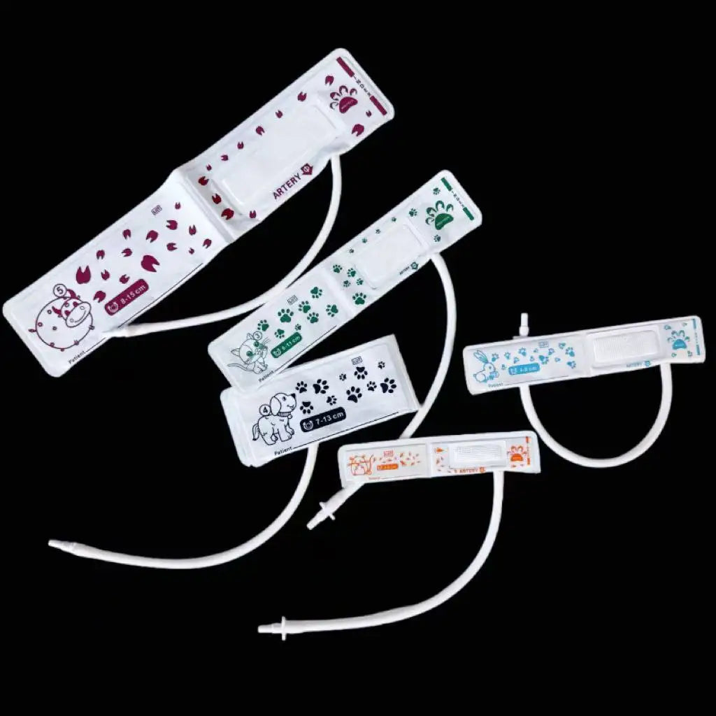 Pet & Animal Blood Pressure Monitoring Cuff, PVC Hose, Blood Pressure Measurement Cuff for Mice/Rabbits/Cats/Dogs/Cattle