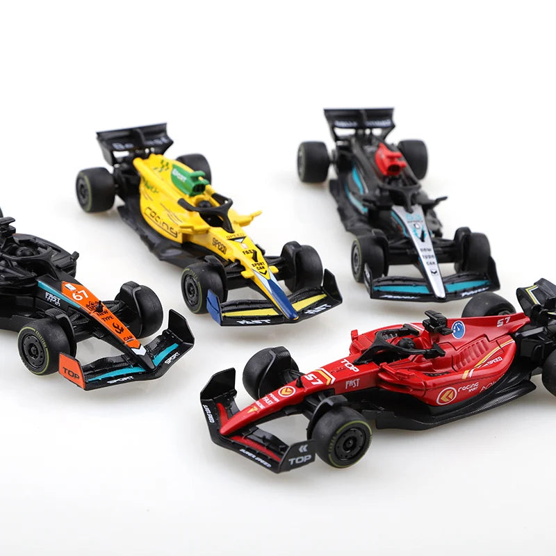 (bagged)1:43 Formula DIECAST Alloy Model Car, Simulated Metal vehicle, children's racing cars, boy's toy model, car ornaments