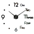 New Modern Design Large Wall Clock 3D DIY Quartz Clocks Fashion Watches Acrylic Mirror Stickers Living Room Home Decor Horloge