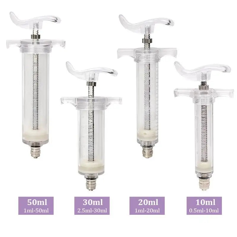 10/20/30/50Ml Baby Bird Feeder with Stainless Steel Birds Feeding Syringe Tube Parrot Feeding Syringe Adjustable Bird Supplies