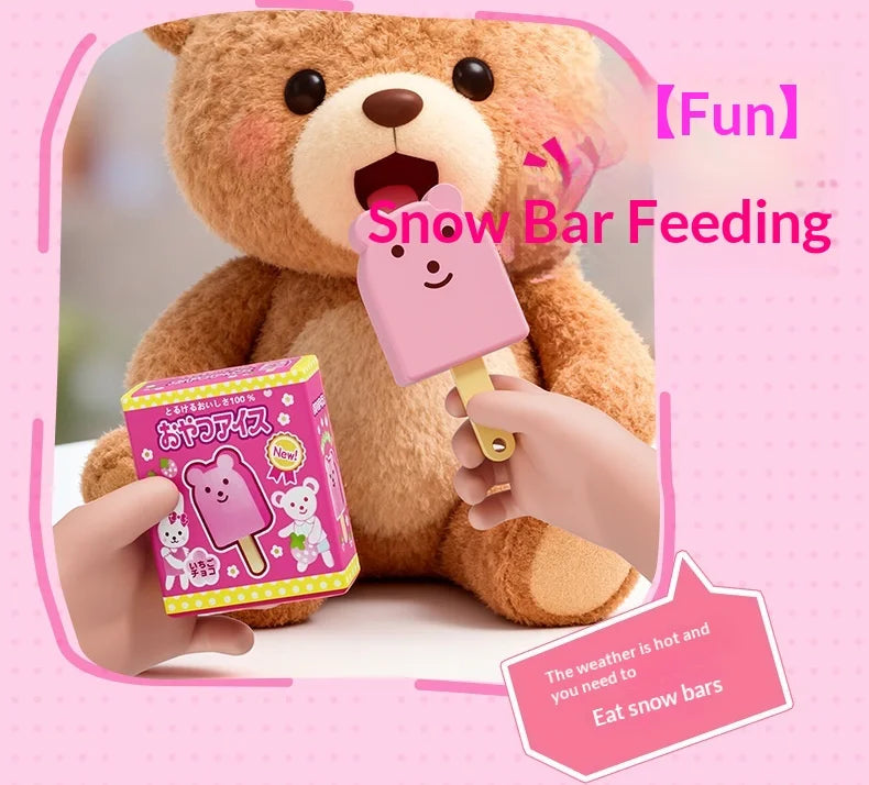 Pudding Feeding Toy Jelly Strawberry Pudding Storage Box Set Toy