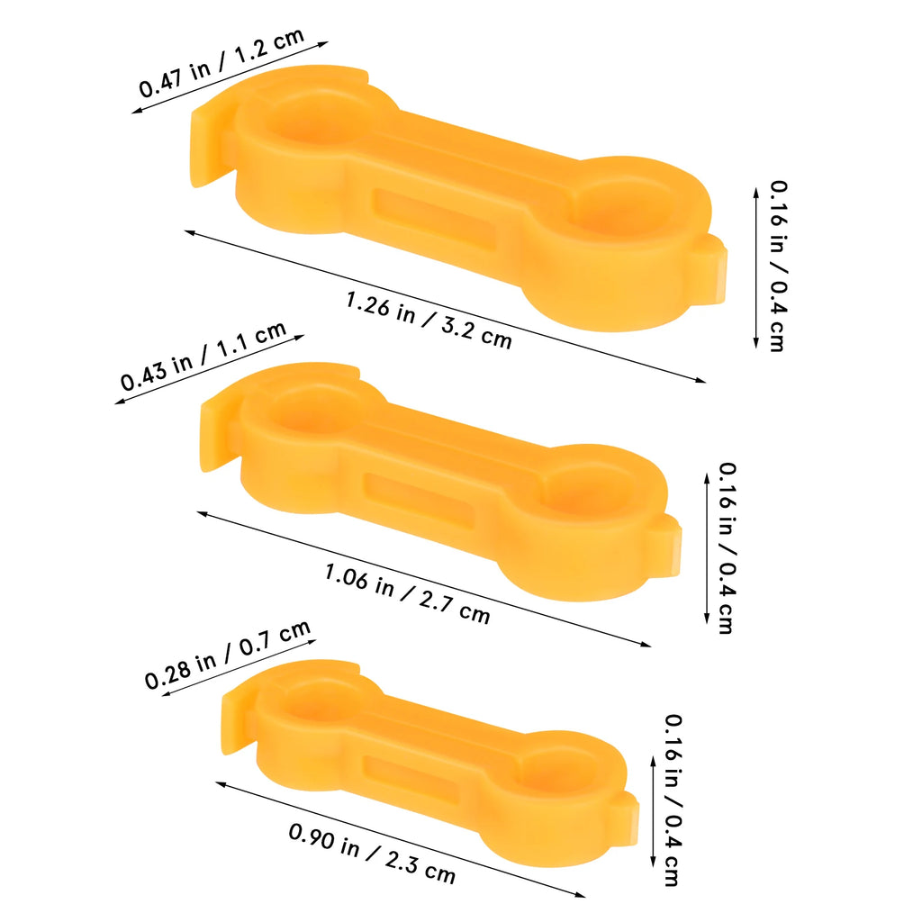12Pcs Chick Leg Stabilizer Bird Corrector Chicken Leg Band Ring Supplies For Your Chickens Brace Pet Pvc Bands Foot Birds Baby