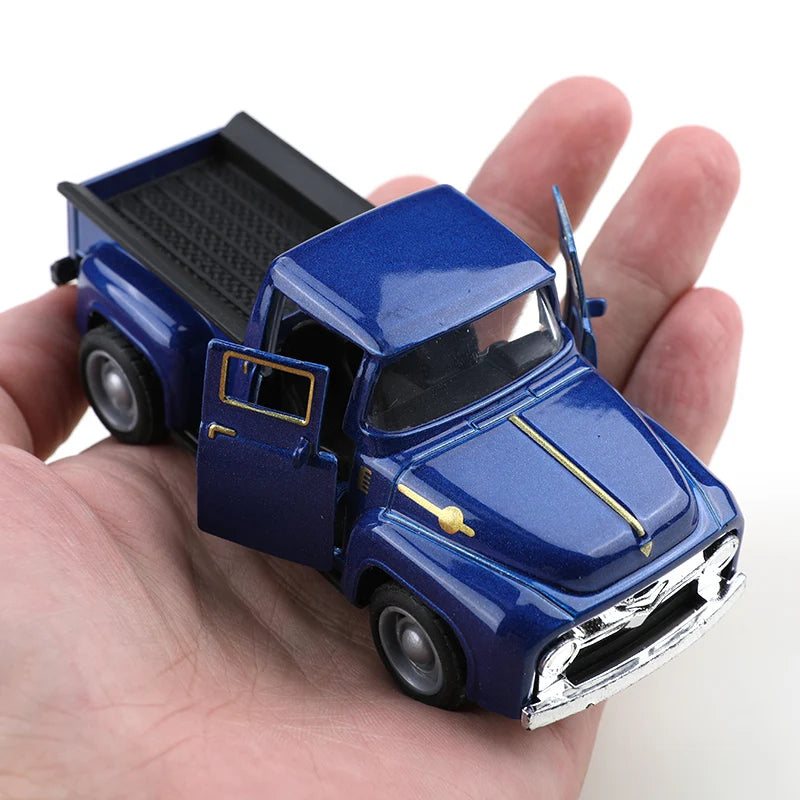 (bagged)1:38 Classical FORD F100 Pickup, Alloy Model Car, Simulated vehicle, children alloy car, boy's toy model, car ornaments
