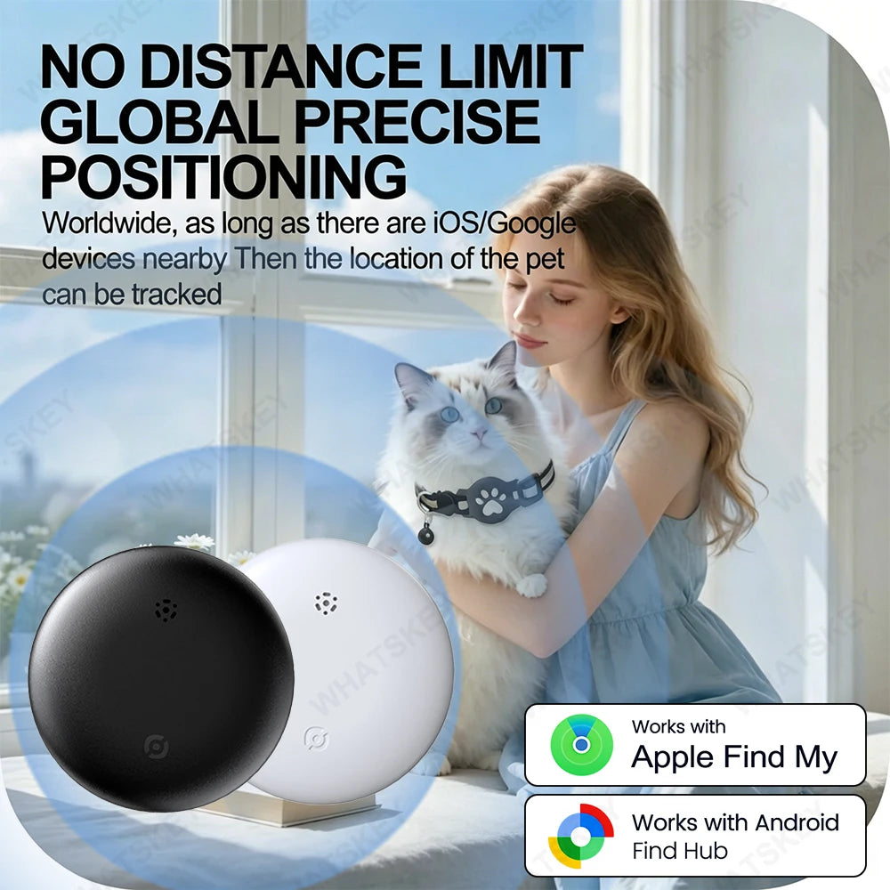 Adjustable Pet Collar Gps Tracker Google Find My Android Finder Location Tracker Kits Pet Supplies Cat Pet Electronic Devices