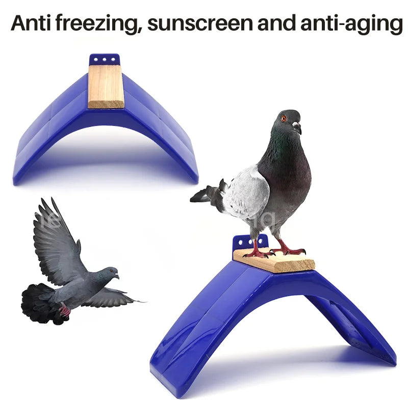 5/10/20PCS Plastic Pigeon Perch Dove Rest Stand Frame Pigeon Perches Roost for Bird Supplies Blue Pigeon Parrots House Dwelling