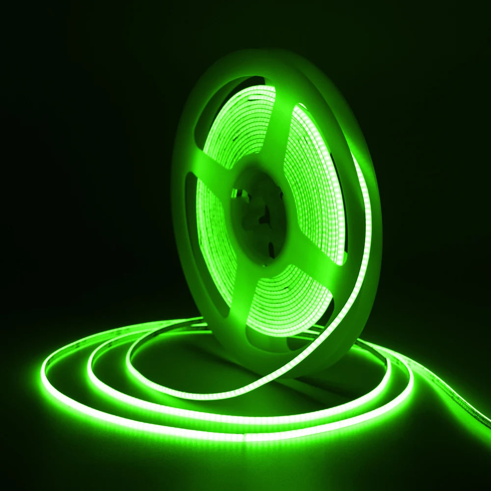 2.7mm Super Thin COB LED Strip Light 3V 5V 12V Colored Light Strips For Room Decoration Car FOB Flexible Ribbon Dimmer Backlight
