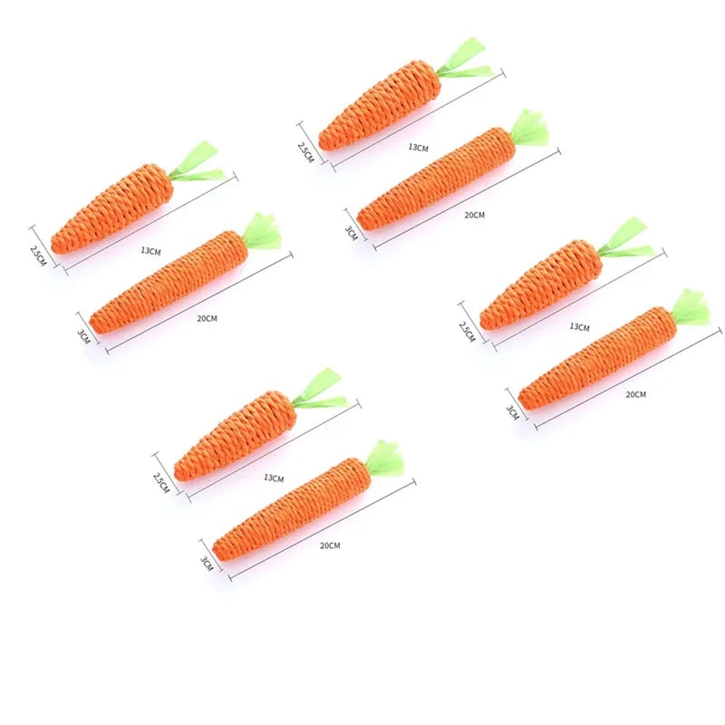 Pet Chew Toys For Ribbit Bunny Hamster Guinea Chinchillas Tooth Cleaning Molar Grinding Toys Pet Supplies
