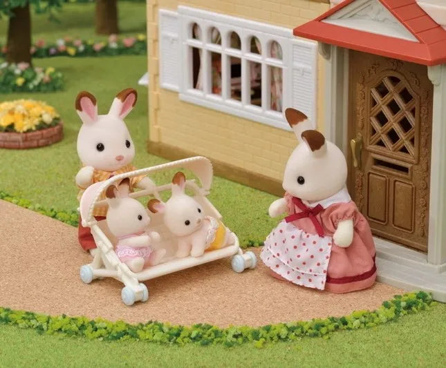The new Japanese Sylvanian Families play house toy doll animal mini Kawaii Cute Doll Model Kids Toys Birthday Gifts For Girl