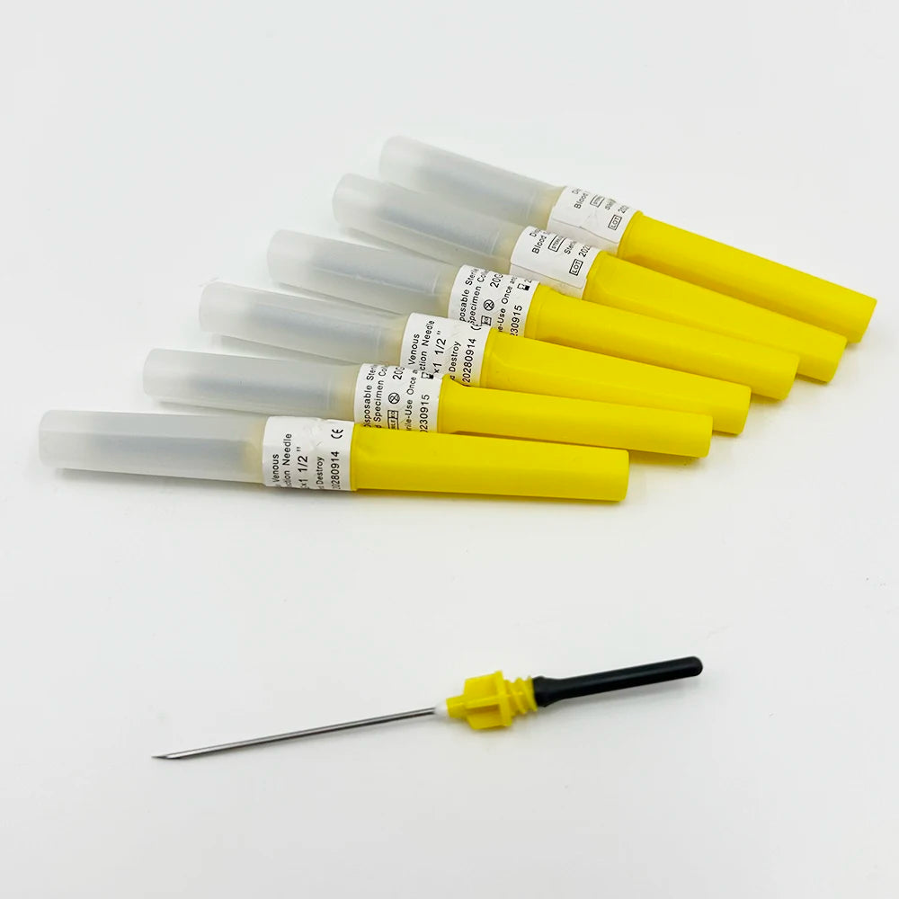 50pcs/lot Disposable Butterfly Blood Collection Needle double wing type Blood Collection Needle Pet Care Room Cat Dogs Animal