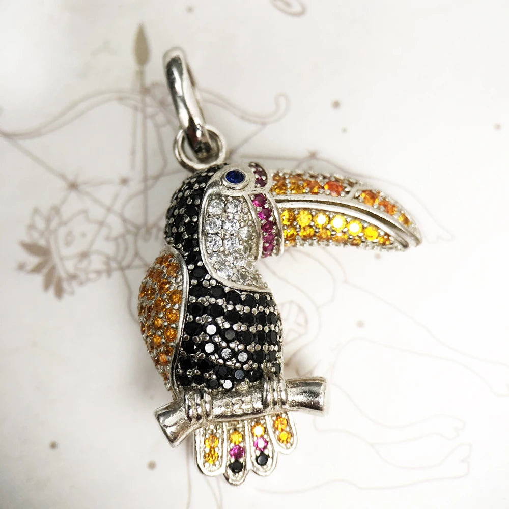 Pendant Pomegranate Tree Flower Bird Butterfly Dragonfly Cat Koala Brand New Jewelry Europe 925 Sterling Silver Gift For Woman
