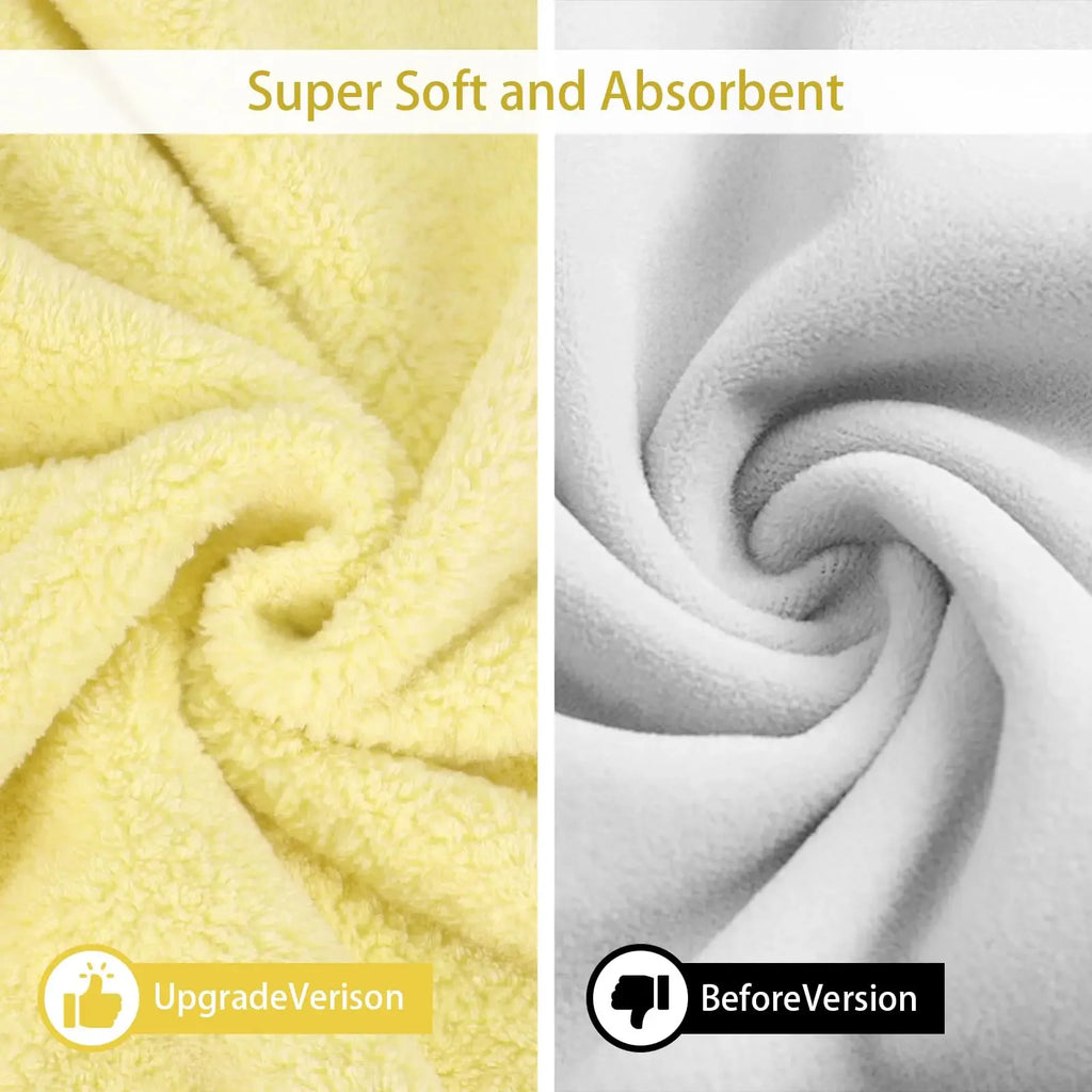 Pet Bathrobe for Dogs and Cats Super Absorbent Pet Dog Bath Towel Hooded Coat Adjustable Collar and Belly StrapXS To L