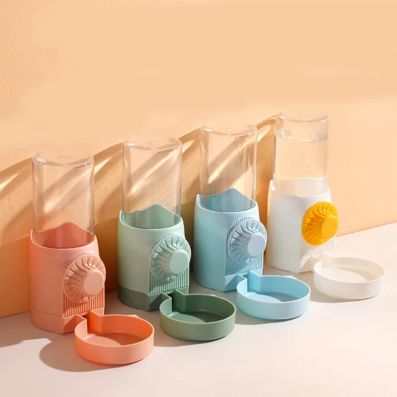 Automatic Hanging Cat Cage Water Dispenser & Feeder Large Capacity Leak-Proof Design Pet Watering System Pet Supplies