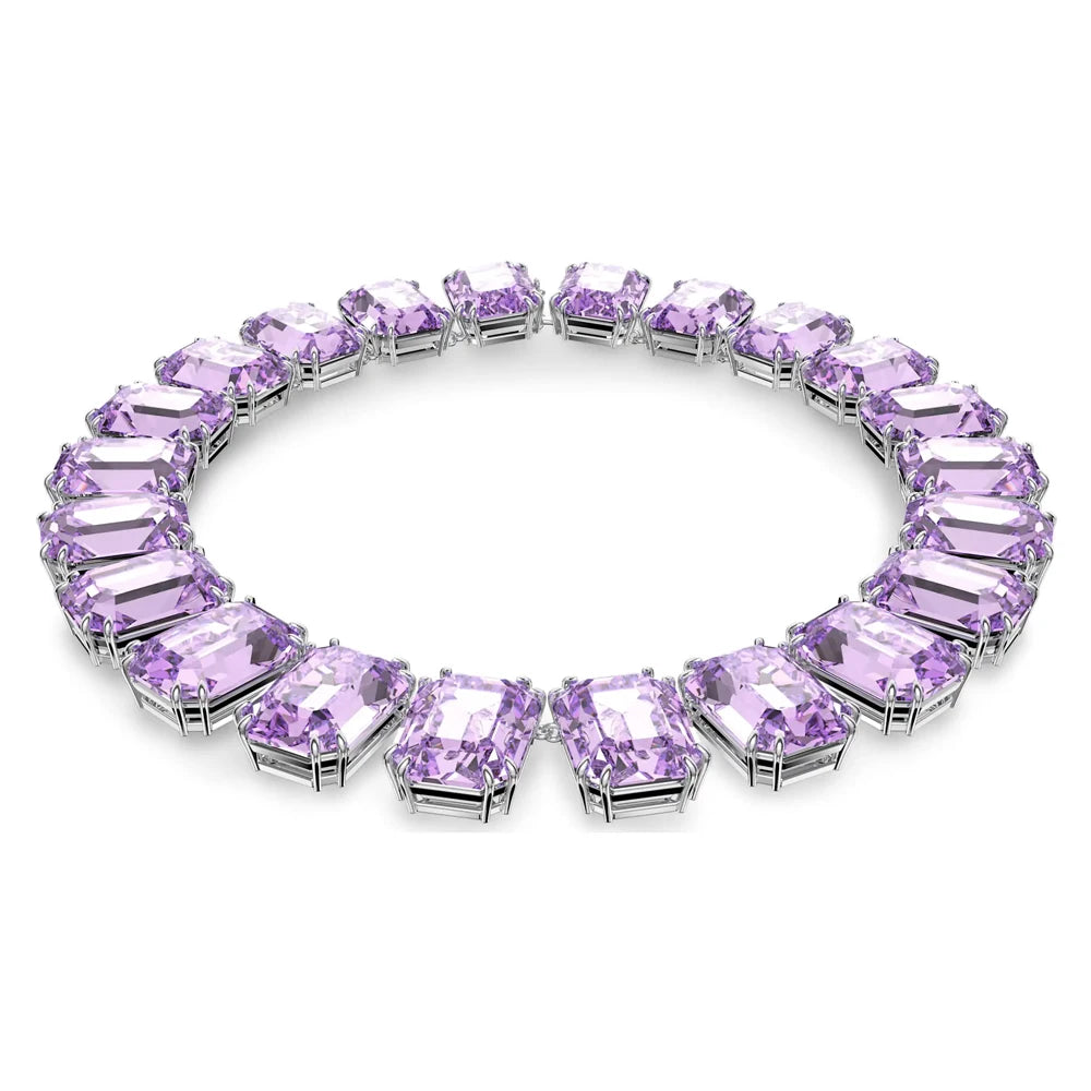 2026 New High-Quality Colorful Candy Butterfly Crystal Star Dancing Heart Double-Layer Simple Necklace - Valentine's Day Gift