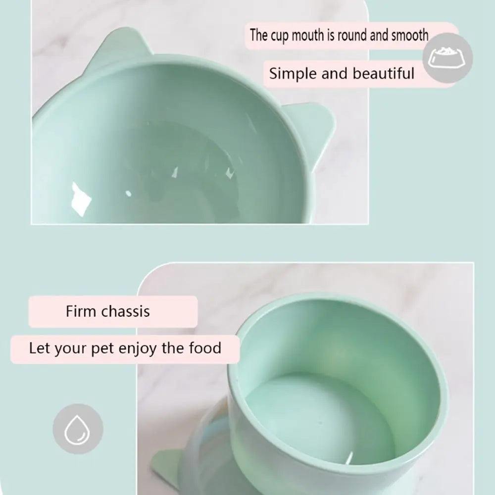 45 Degree Pet Feeder Bowl Stand Bowls Dogs Feeders for Cats Puppy Food Water Bowl Pet Products Feeding Cup Dog Elevated Bowls