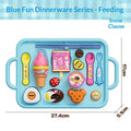 Children's Pudding Feeding Toy Jelly Strawberry Pudding Set Children's Pretend Play Set Girls' Toys