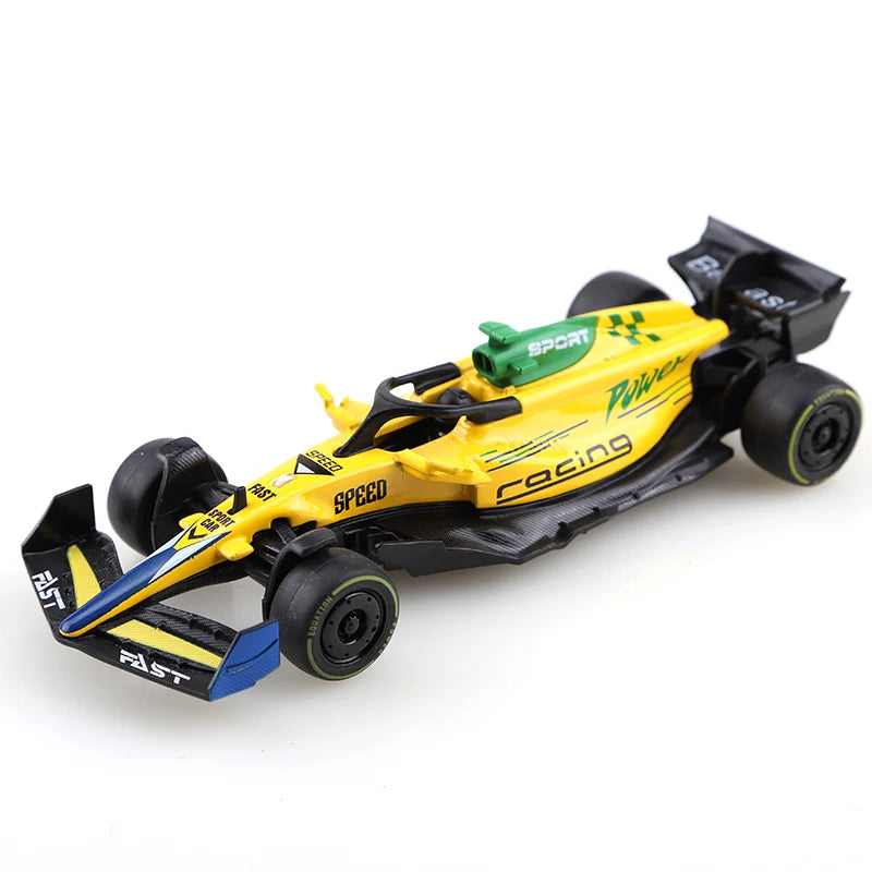 (bagged)1:43 Formula DIECAST Alloy Model Car, Simulated Metal vehicle, children's racing cars, boy's toy model, car ornaments