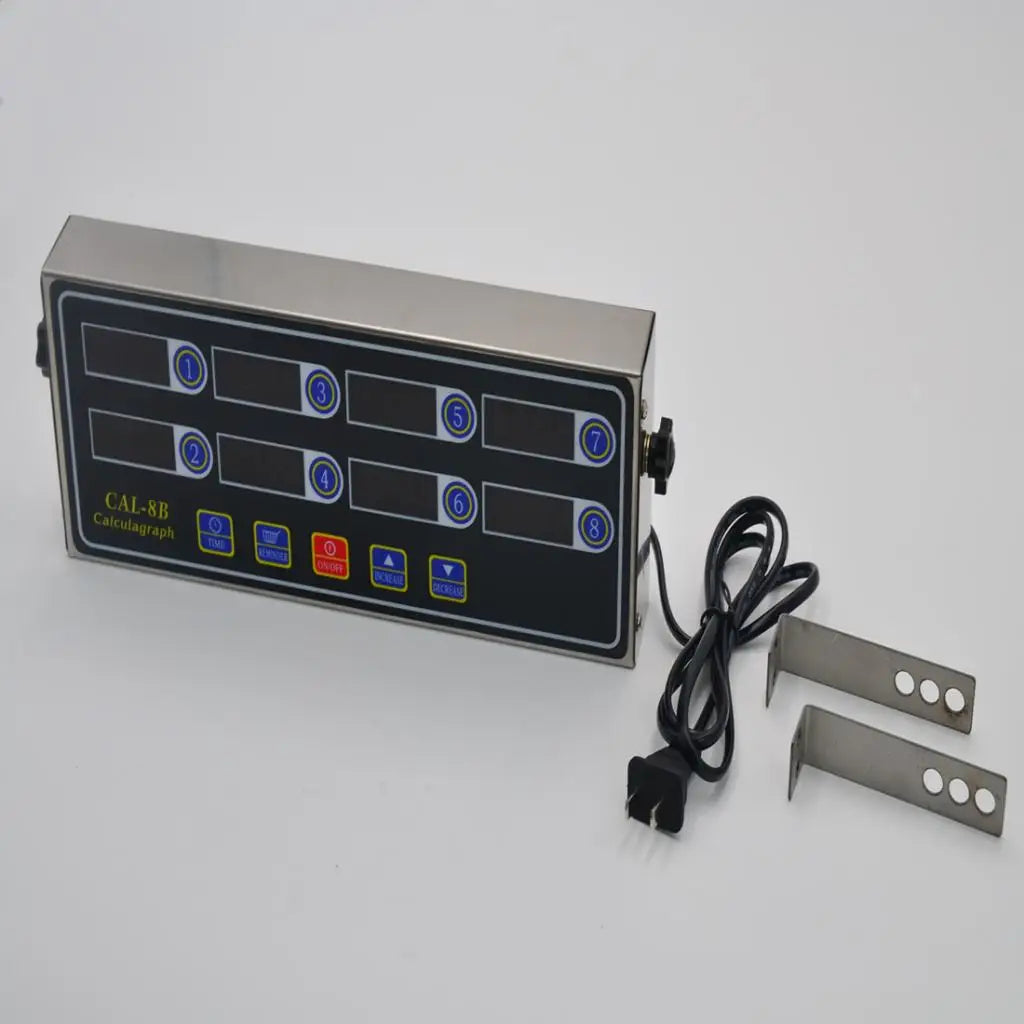 CAL-8B Portable Calculagraph 8 Channel Digital Timer Kitchen