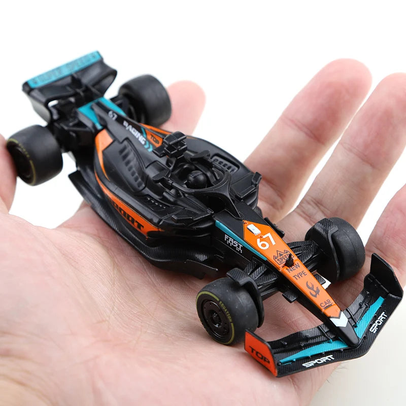 (bagged)1:43 Formula DIECAST Alloy Model Car, Simulated Metal vehicle, children's racing cars, boy's toy model, car ornaments