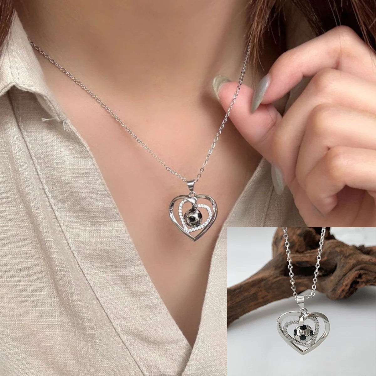 PANJBJ 925 Sterling Silver Onyx Necklace for Women Girl Concise Individuality Fashion Jewelry Birthday Gift Dropshipping
