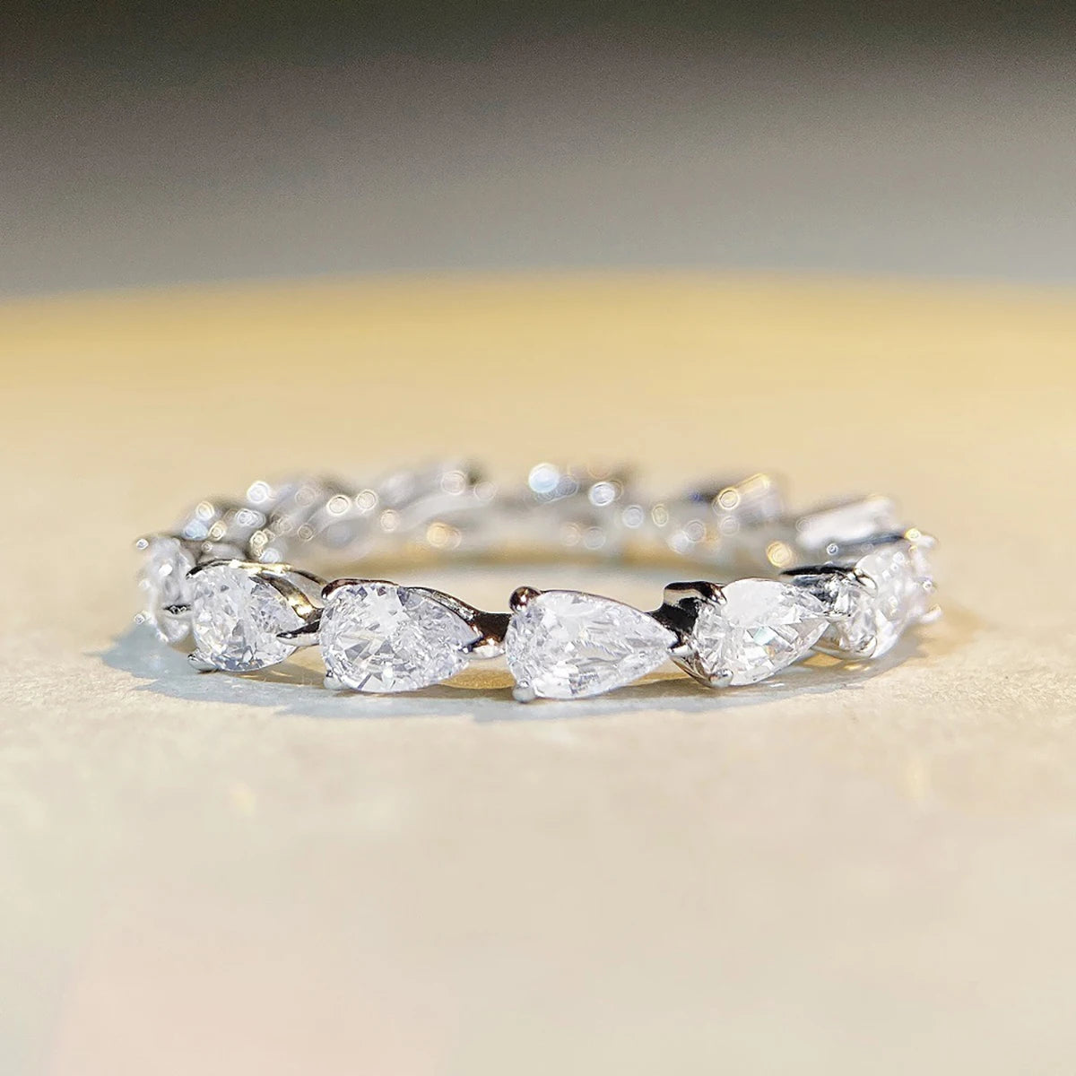 925 Sterling Silver Fashion Original Zircon Oval Ring for Women Gift Engagement Wedding Luxury High Quality Fine Jewelry