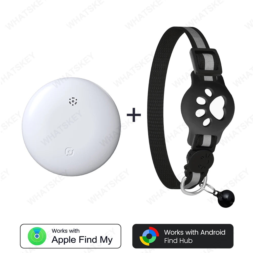 Adjustable Pet Collar Gps Tracker Google Find My Android Finder Location Tracker Kits Pet Supplies Cat Pet Electronic Devices