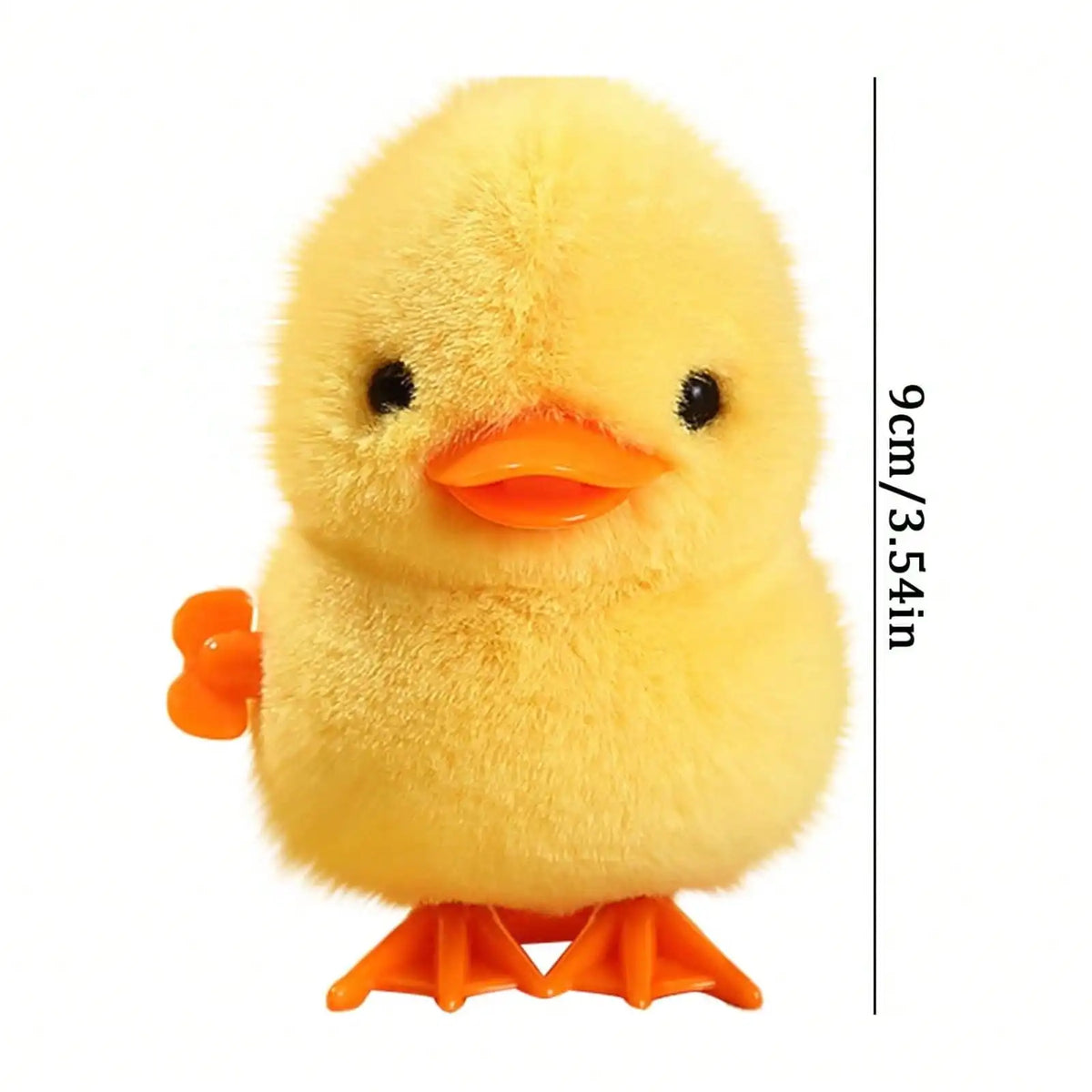 1Pc Cute Wind Up Plush Chicken Duck Toy Clockwork Jumping Chick Furry Animal Toy Kids Easter Party Favor Baby Gift