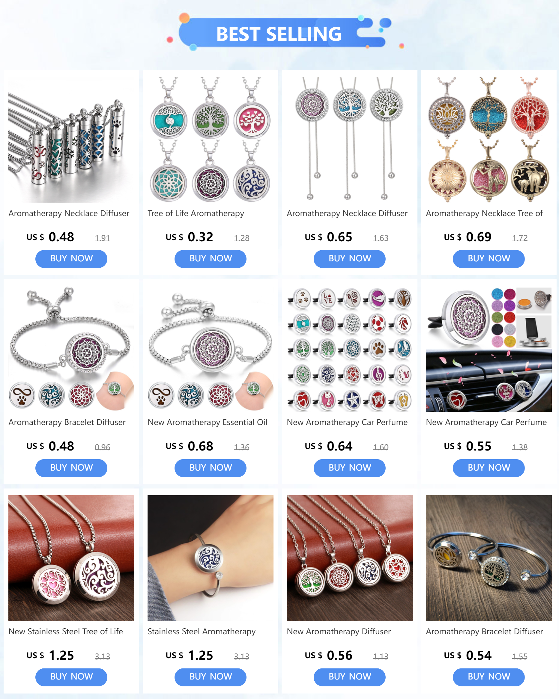New Aroma Kaleidoscope Retro Necklace Antique Locket Pendant Magnetic Perfume Essential Oil Diffuser Locket Aromatherapy Jewelry