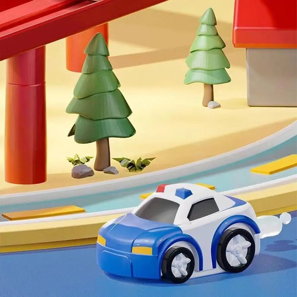 Racing Rail Car Model Train Track Adventure Game Animals Space Rocket Toys Children Educational Brain Educational Toys