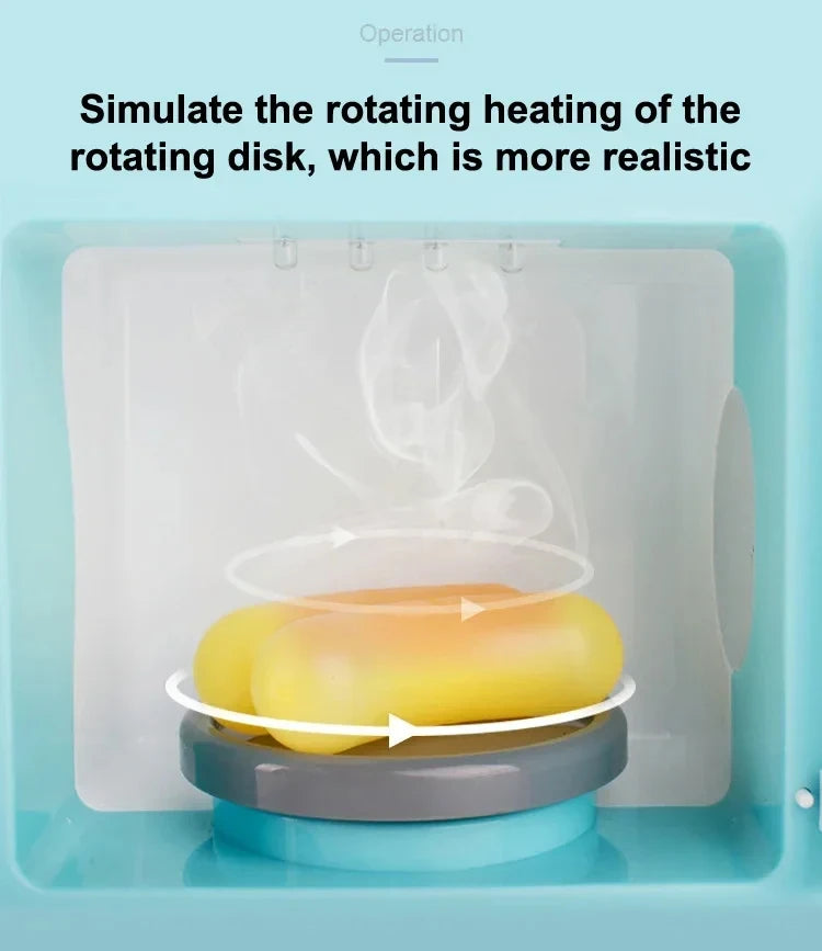 Simulation Kitchen Appliance Playset Kids Pretend Play Kitchen Toy Mini Household Appliance Role-Play Set Educational Toys Gifts
