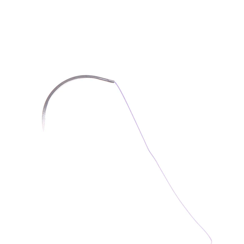 Absorbable Suture Thread Pet Dog Specific PGA 90CM With Needle 2-0 3-0 4-0 Teaching Demonstrations Exercises Use