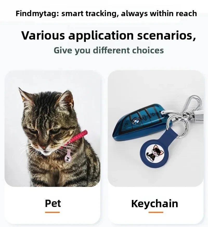 Pet Anti Lost GPS Tracker Bluetooth Compatible Waterproof Real Time Tracking Smart Wearable Locator for Dog Cat Collar Finder