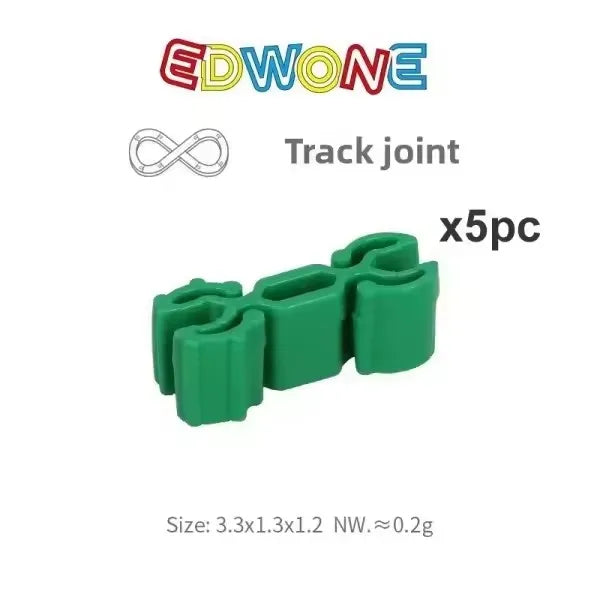 All Kinds Connectors Wooden Train Track Accessories Universal Plastic Building Blocks Adapters Fit for Brand Wooden Track Toys