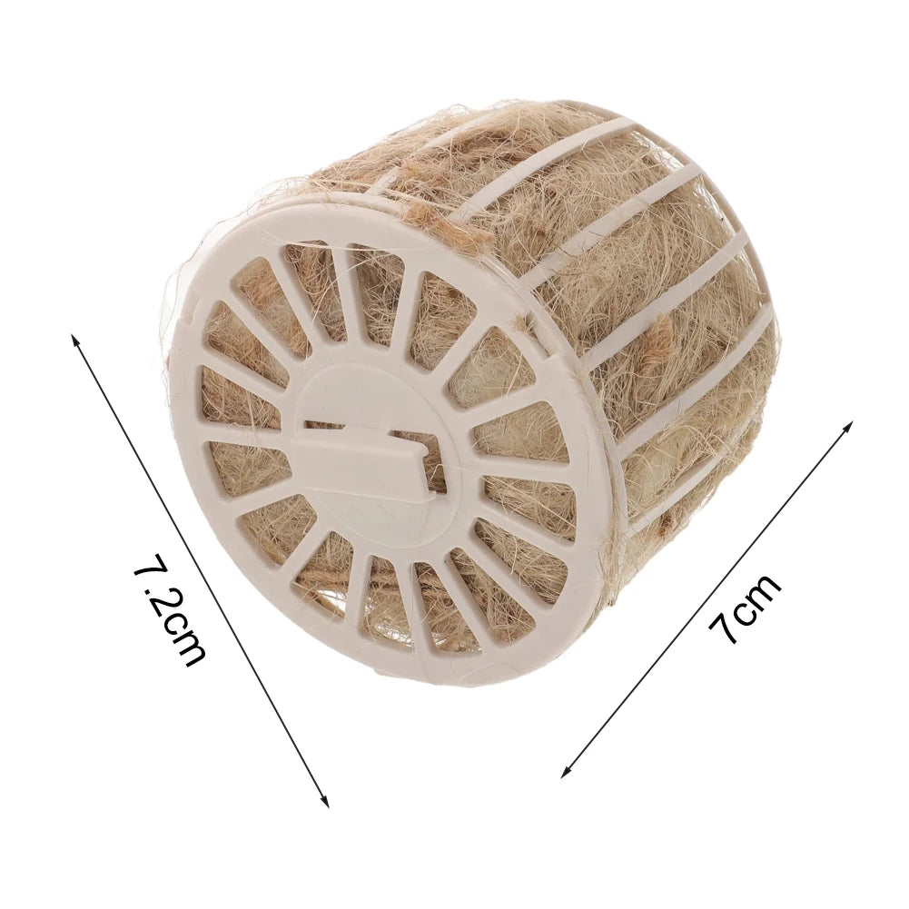 Nesting Material Pack Bird Accessories Easy Setup For Cages Mixed Hemp Silk Natural Nesting Options Reduces Nesting Waste