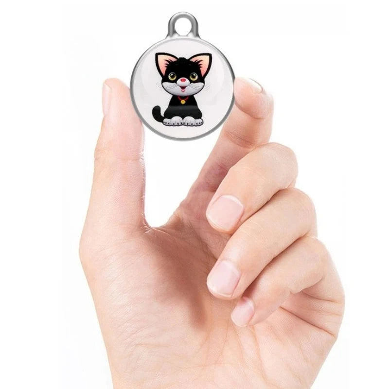 Pet Anti Lost GPS Tracker Bluetooth Compatible Waterproof Real Time Tracking Smart Wearable Locator for Dog Cat Collar Finder