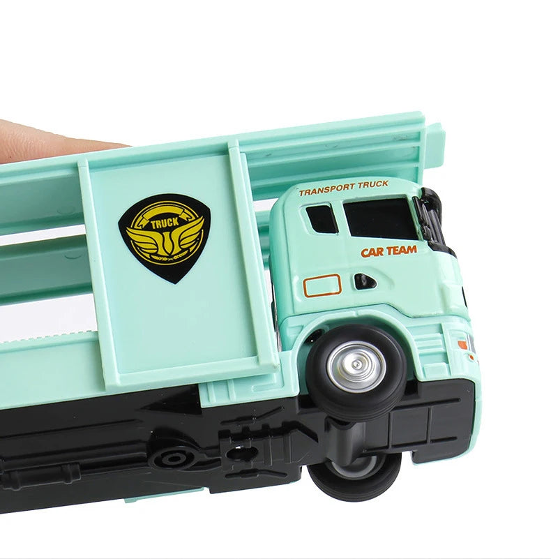 1:64 Scania Container Truck American Container Truck Alloy Diecast Model Car Home Decoration Ornaments Collections Hobby Holiday