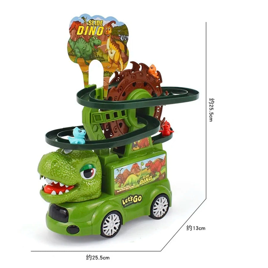 1pcs Cartoon Animal Ferris Wheel Track Car Toy with Light and Music Puzzle Parent-Child Interactive Birthday Christmas Gift