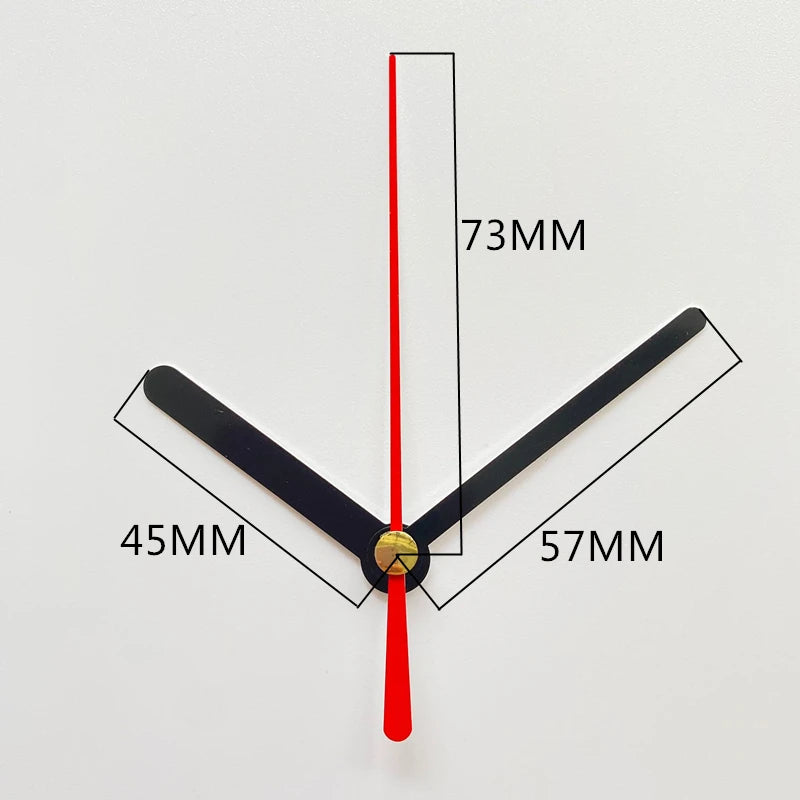 Wall Clock Hands Arms DIY Quartz Clock Movement Accessories Pointers Home Decor 10Sets