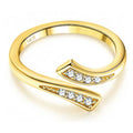 Bobisty 14K Gold Plated Toe Rings for Women Adjustable Toe Ring Non Tarnish Open Band Toe Rings CZ Bow Summer Beach Foot Jewelry