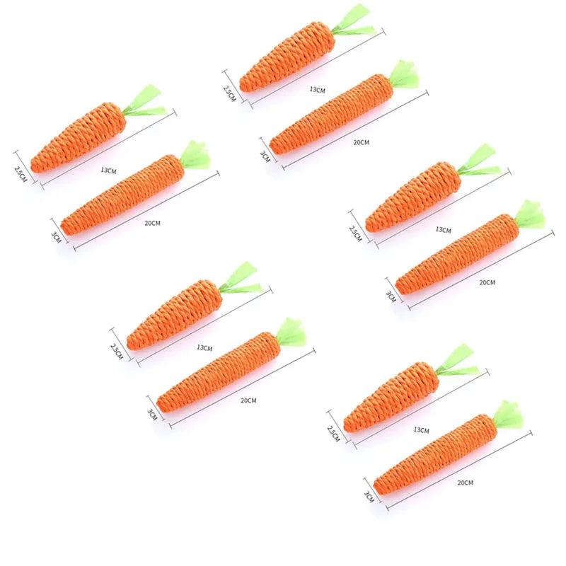 Pet Chew Toys For Ribbit Bunny Hamster Guinea Chinchillas Tooth Cleaning Molar Grinding Toys Pet Supplies