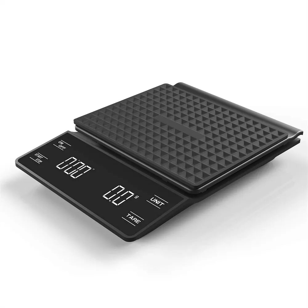 Kitchen Tools Coffee Scale with Timer Digital Multifunction Weighing Scale 3kg/0.1g Pour Over Drip Espresso Scale LCD Display