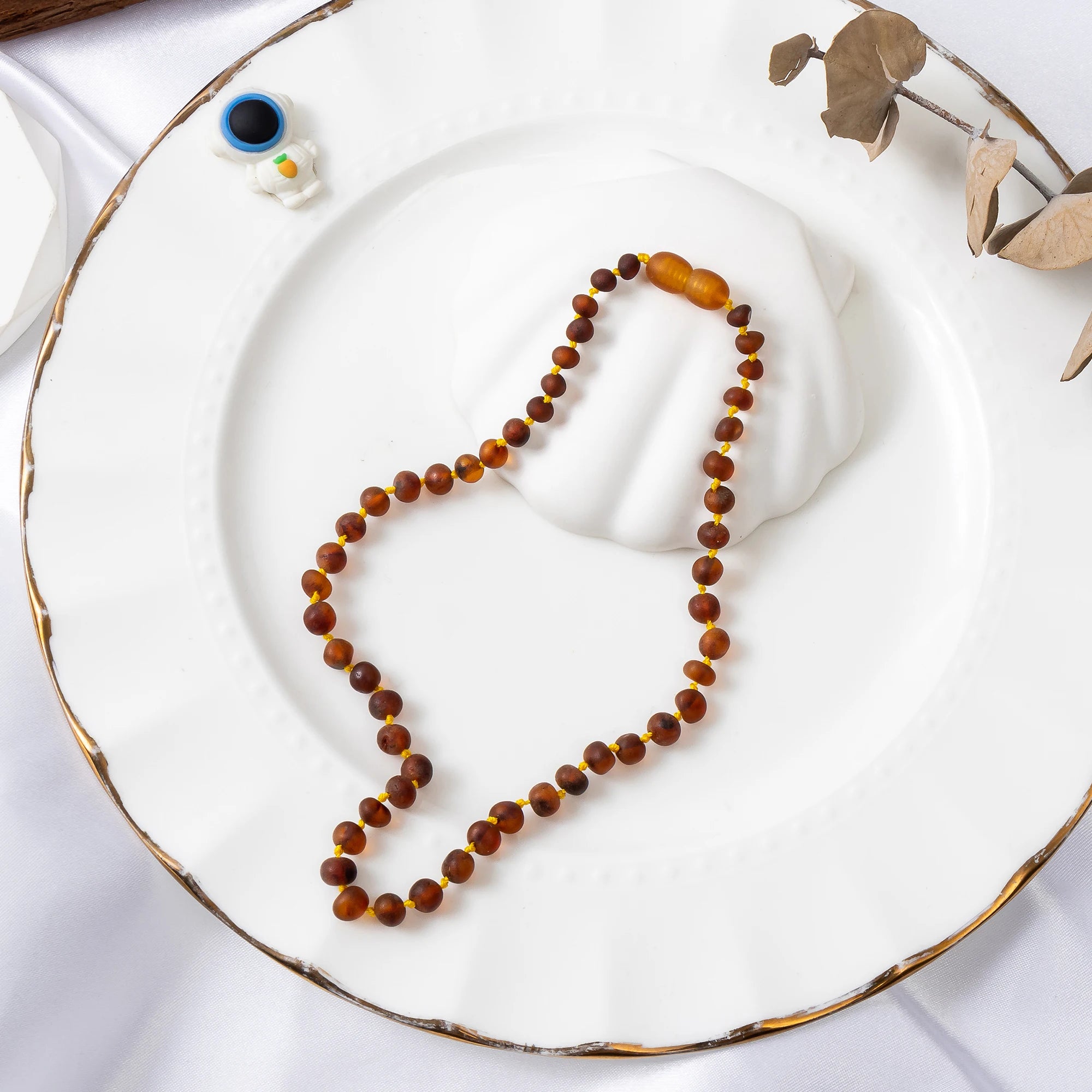 Baltic Amber Necklace - Certified as 100% Authentic Baltic Amber