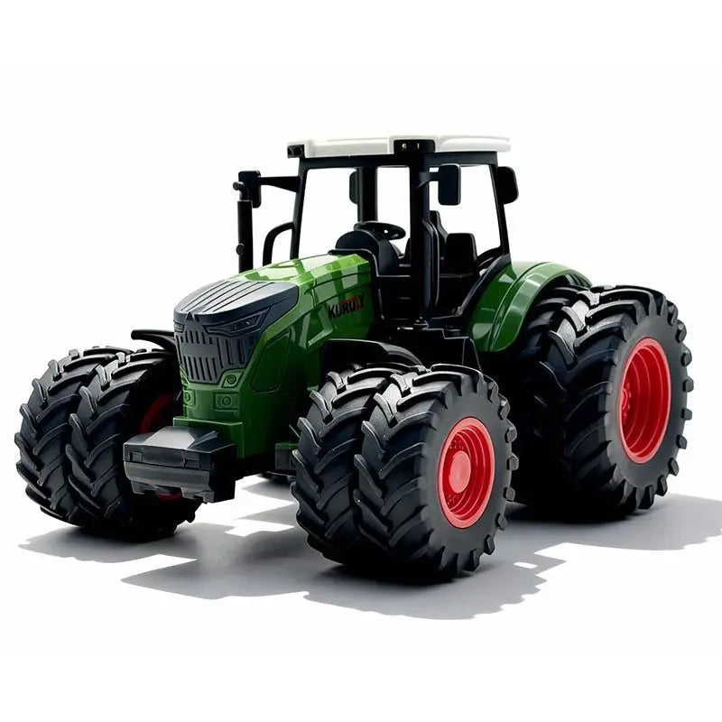 Large Scale Tractor Toys DIY Farmer Car Playset Toy Transport Trailer Engineering Birthday Gifts