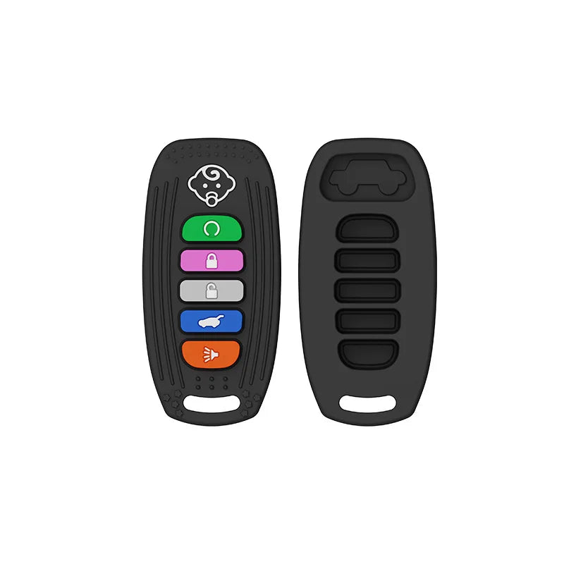 Silicone Baby Teething Toys BPA Free TV Remote Control Shape Teething Toys Chew Relief Soothe Babies Gums for Babies Toddlers