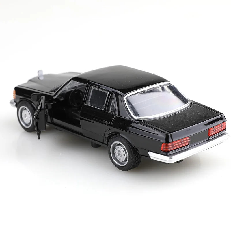 (bagged)1:36 Classical S-class, Alloy Model Car, Simulated Off-Road Vehicle, Children's Alloy Car, Boy's Toy Model, Car Ornament