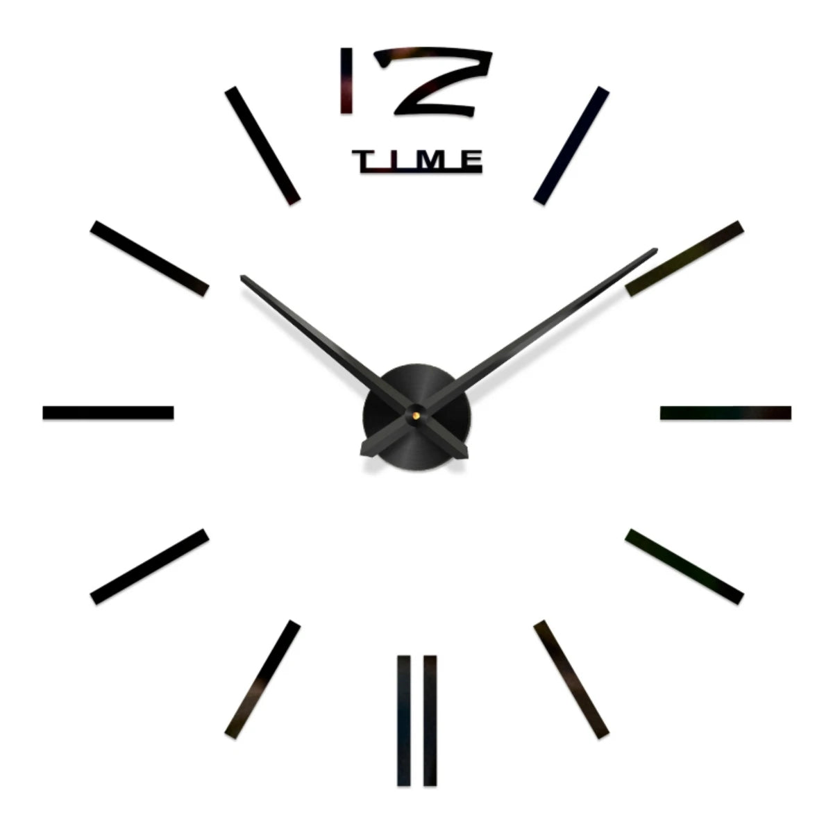 New Modern Design Large Wall Clock 3D DIY Quartz Clocks Fashion Watches Acrylic Mirror Stickers Living Room Home Decor Horloge